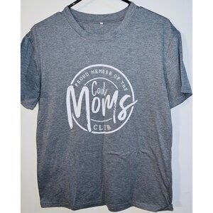 Proud Member Of The Cool Moms Club Grey T-Shirt Size L